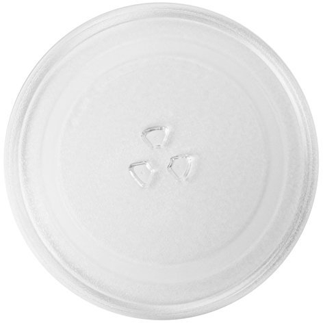 Spares2go Glass Turntable Plate for Logik L17MSS14 L20GS14 L20MS14 Microwave Oven (255mm / 10 Diameter)
