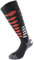 Lenz Compression 3.0 Merino Socken Schwarz/Rot M
