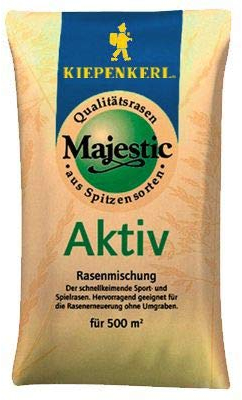 Majestic-Rasensamen: Majestic Aktiv, 10 kg - 1 Sack/ 10 kg