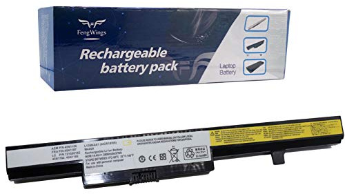 FengWings® L13L4A01 L13M4A01 L13M4A01, 14.4V 2200mAh Replace For Lenovo B40-30 B40-50 B40-45A B40-70 B50-30 B50-45A B50-70 B50-80 E40-30 E40-70 L13S4A01 L12S4E55 L12L4E55 45N1187 45N1185