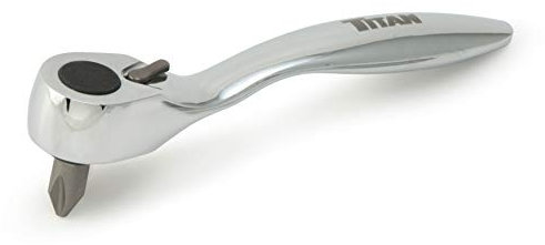 Titan 11207 Mikro-Ratschen-Bit-Treiber, 8,9 cm (3 1/2 Zoll) gekröpft