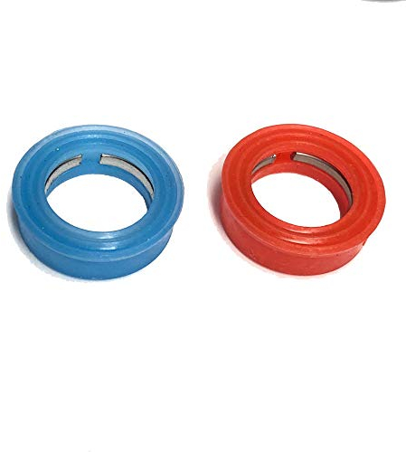 Set of 2 Strong Reinforced Silicon Gaskets Washers for Renovation Repair of 1/2 Quarter Turn Tap Cartridges Valves