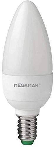 LED Candle 5.5W ES Opal Cool White Megaman 143352
