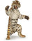 Papo 50208 Tigre debout WILD Animal Kingdom Tiere, Stehender Tiger, Spiel, Mehrfarbig