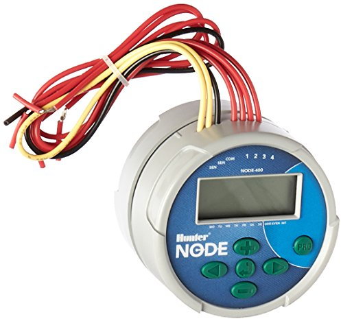 Hunter Sprinkler Node400 Node 4-Station Irrigation Controller, Grey