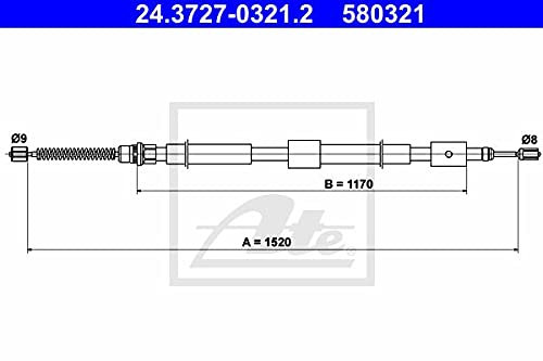 ATE 24372703212 Bremsseil