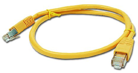 Gembird PP22 – 1 m/und – Netzwerkkabel (CAT5e, RJ-45, RJ-45, Männlich/männlich, Gold, 10/100/1000Base-T (X))