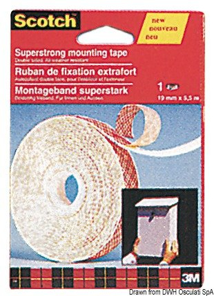 3 M – Ruban adhésif double-face pour miroirs