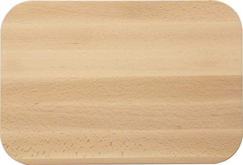 HOFMEISTER® Schneidebrett aus Buchen-Holz, 31 cm, großes Küchenbrett für scharfe Messer