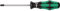 Wera 05028116001 375 Tournevis TRI-WING, # 0 x 80 mm, Noir/vert