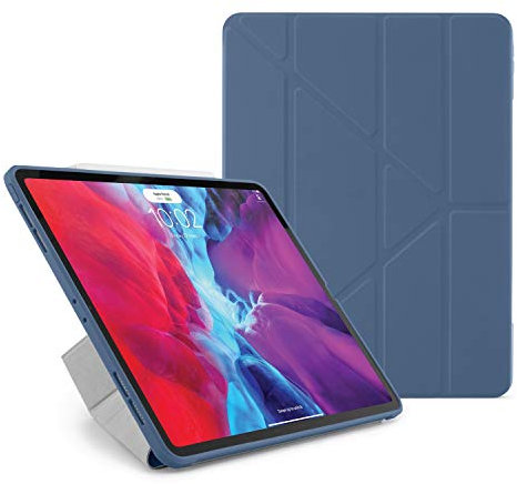 Origami 1: Funda para iPad - iPad Pro 12.9 (2020 & 2018), Navy Blue