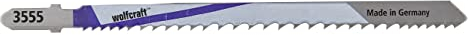 wolfcraft 2 Stichsägeblätter BiM I 3555000 I T-Schaft I Universalblätter für Holz, Metalle, Aluminium, Kunststoffe I T-Schaft I 130 mm I Made in Germany