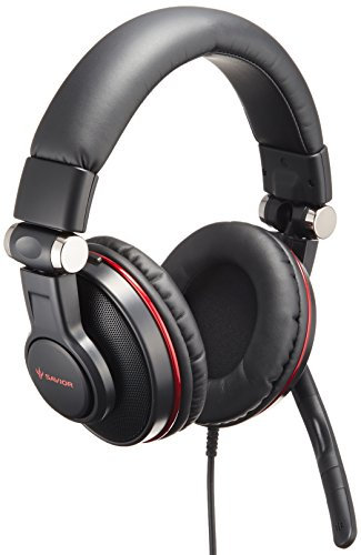 Buffalo Savior BSHSUH05BK Auricular con micrófono Binaural Diadema Negro - Auriculares con micrófono (PC/Juegos, 5.1 Canales, Binaural, Diadema, Negro, Alámbrico)