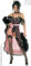 WIDMANN 36223 MOULIN ROUGE SHOWGIRL Größe L
