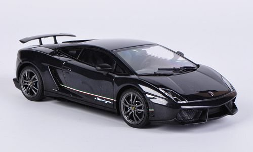 Lamborghini Gallardo LP570-4 Superleggera, met.-schwarz , 2010, Modellauto, Fertigmodell, AUTOart 1:43