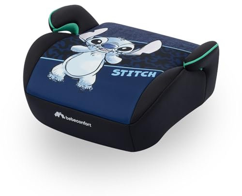 Bebeconfort Disney Manga i-Safe, Reboarder Kindersitz, Folgekindersitz Stitch Disney, 6–12 Jahre, 128–150 cm, 22-36 kg, Leicht, Einfache Gurtinstallation, Vollständig Gepolstert, Authentic Stitch