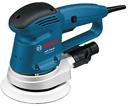 Bosch Professional 0601372768 Ponceuse excentrique GEX 150 AC, Bleu, 0601372768