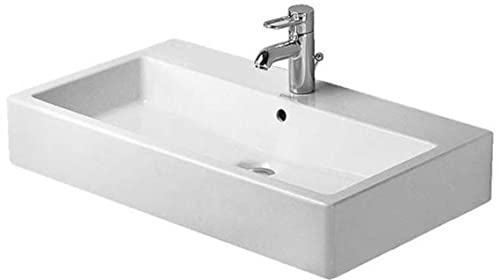 Duravit 045470 Washbasin white of, with th, ground, Waschbecken 70 cm VERO weiß mit O,mit Tp, 1, geschliffen WG