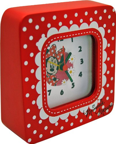 Joytoy Disney 91012 Minnie Wecker aus Holz, Geschenkpackung, 15 x 4.5 x 13 cm, Bunt