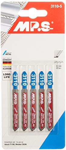 5 MPS Sägen 3110 HSS-Stichsägeblätter