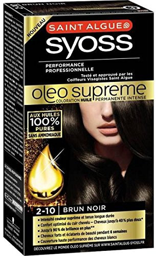 ST Alge Syoss – Haarfarbe Oleo Suprem 2 – 10 braun schwarz