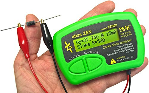 Peak Electronic Design 0700153222891 Zener Diode Analyser, 0V-50V