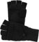 Harrys-Collection Handschuhe mit Klappe uni schwarz Damen und Herren, Farben:schwarz, Handschuhgröße:L/XL
