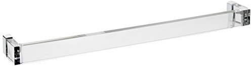 Kartell Rail, Portasciugamani in plastica, 7.5x60x4 cm, Cristallo