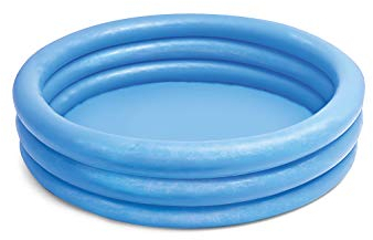 Intex 58426NP - Aufblasbarer Pool Crystal Blau, Vinyl, Blau, 147x33 cm