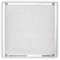 Mousemesh Grille 00114 anti-nuisibles Vent Coque Brique de ventilation, Argent