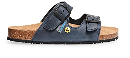 Abeba , Herren Sicherheitsschuhe blau blau 43