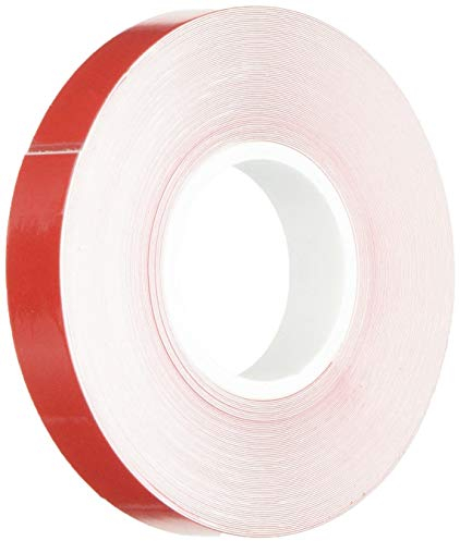 Quattroerre - 10171 Klebestreifenrolle, Rot, 10 Meter x 10 mm