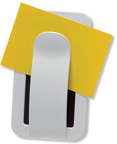 Officemate Magnet Plus Magnetic Envelope and Note Holder, White (92551)