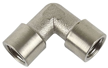 1/4 BSP Elbow 90 Degree Angle Fitting Female to Female Air Line Pipe FT093