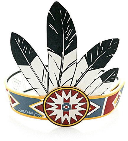 Liontouch 507 Indian Headband, Indian Line, Navajo / Indianer-Kopfschmuck