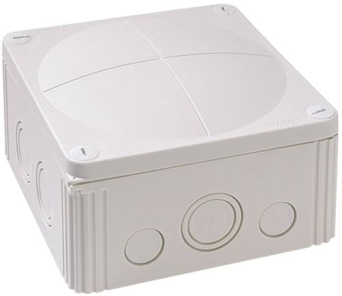 Wiska 10060702 Abzweigkasten (L x B x H) 140 x 140 x 82 mm Lichtgrau (RAL 7035) IP66/IP67 1 St.