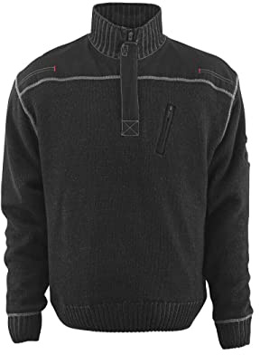 Mascot Strickpullover Naxos, 1 Stück, M, schwarz, 50354-835-09-M