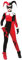 Rubie's Official Superschurkin Harley Quinn Jumpsuit, Kostüm für Erwachsene, Größe Small Halloween