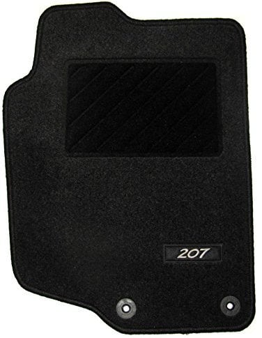 Peugeot 207 maßgeschneiderter Teppich vorne und hinten Fußmatten. 9664 VH