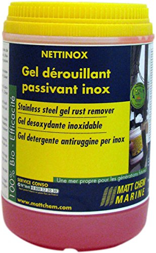 Matt Chem 401MK Nettinox Gel dérouillant passivant inox