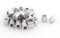 Sourcingmap Aluminum Cable Stops Sleeves 30pcs for 3mm Wire Rope Swage Clip