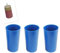 Proops Candle Mould Set of 3 Seamless Pillar Shaped Moulds, 4.5 Tall x 2 Dia, UK Made (S7588). Free UK Postage