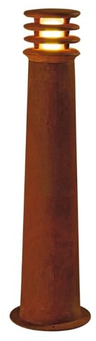 SLV RUSTY 70 Aussenleuchte, stahl gerostet, E27 ESL, max. 11W, IP55