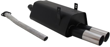 Novus Sportauspuff Gruppe N 2x76mm RL-Design