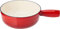 KUHN RIKON Fondue Käsefondue Caquelon Eisenguss, Gusseisen, Induktion, emailliert, 20 cm, rot