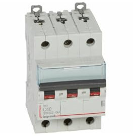407833 Disjoncteur Triphasé 40a - 3p Courbe C - 6/10ka - à Vis - Legrand Dx3