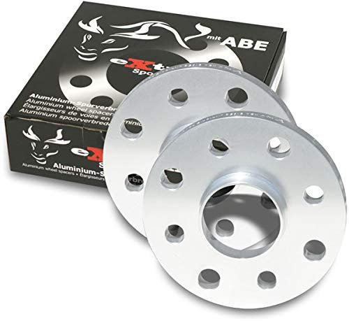 20 mm Alu Spurverbreiterung Spurplatten 4 X 100 für VW Polo + Derby 86C