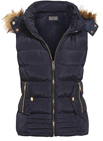 SS7 New Women's Faux Fur Bodywarmer Gilet