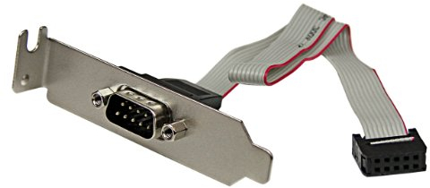 StarTech.com 9-pin seriell Stecker auf 10-pin Mainboard Header LP Slotblech