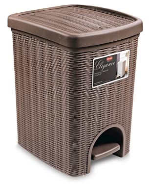 Stefanplast Corbeille à papier 30802 Marron